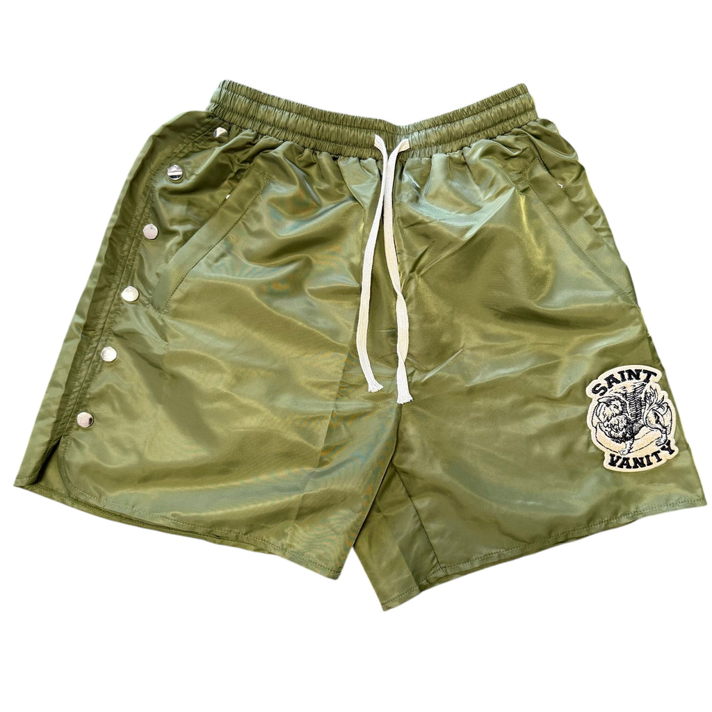 Saint Vanity Olive Nylon Set