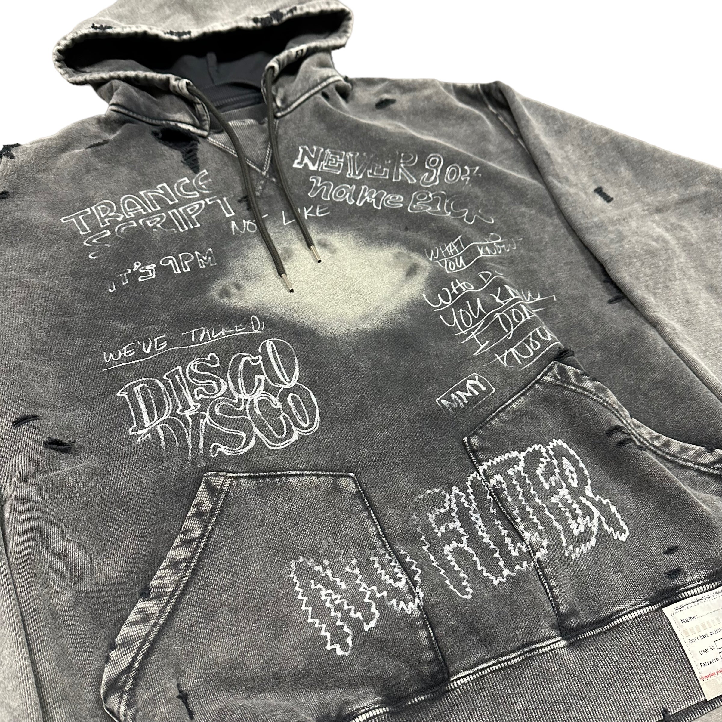 Maison Mihara Bleached Hoodie