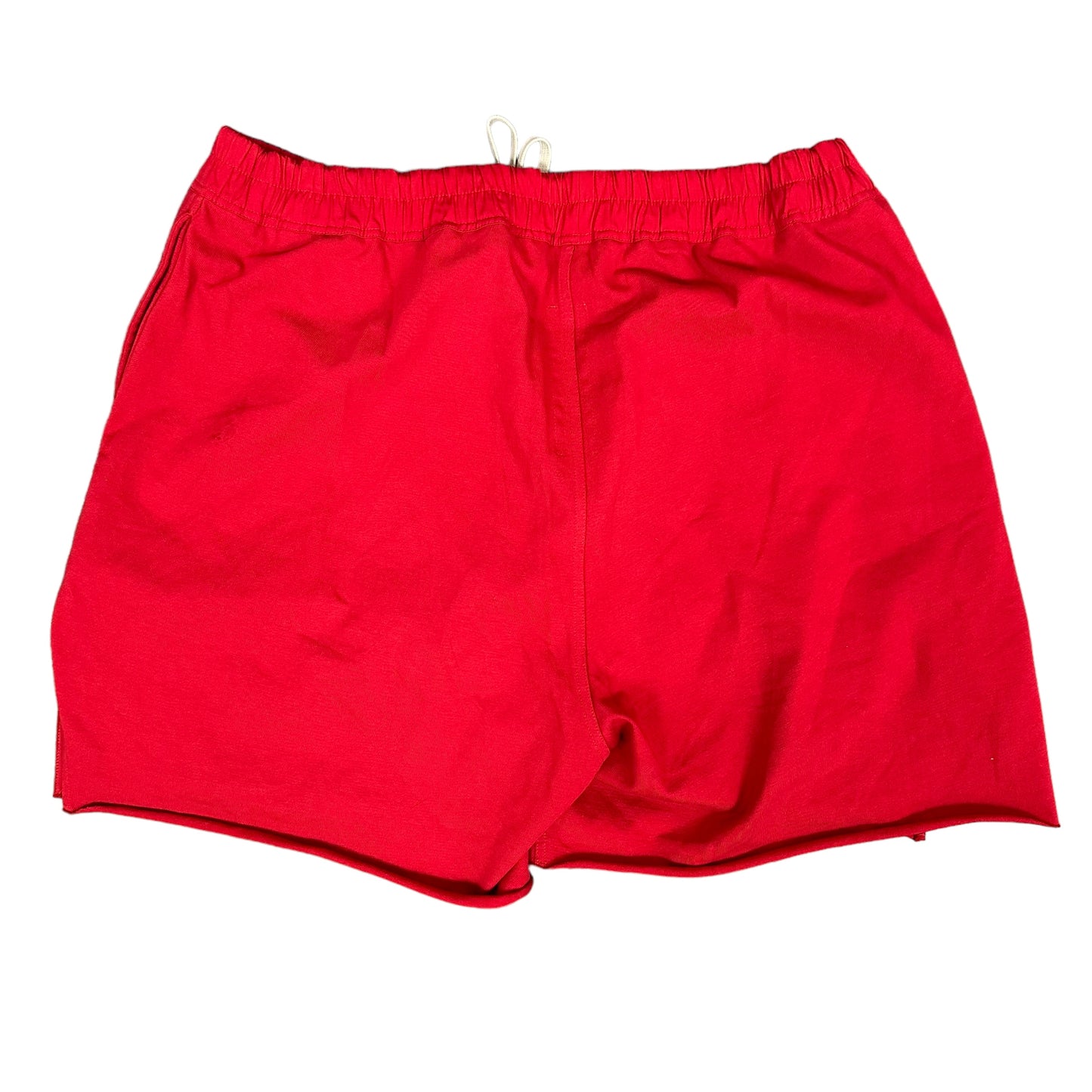 Rick Owens Red Lido Shorts