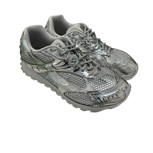 Bottega Veneta Silver Orbit Sneakers
