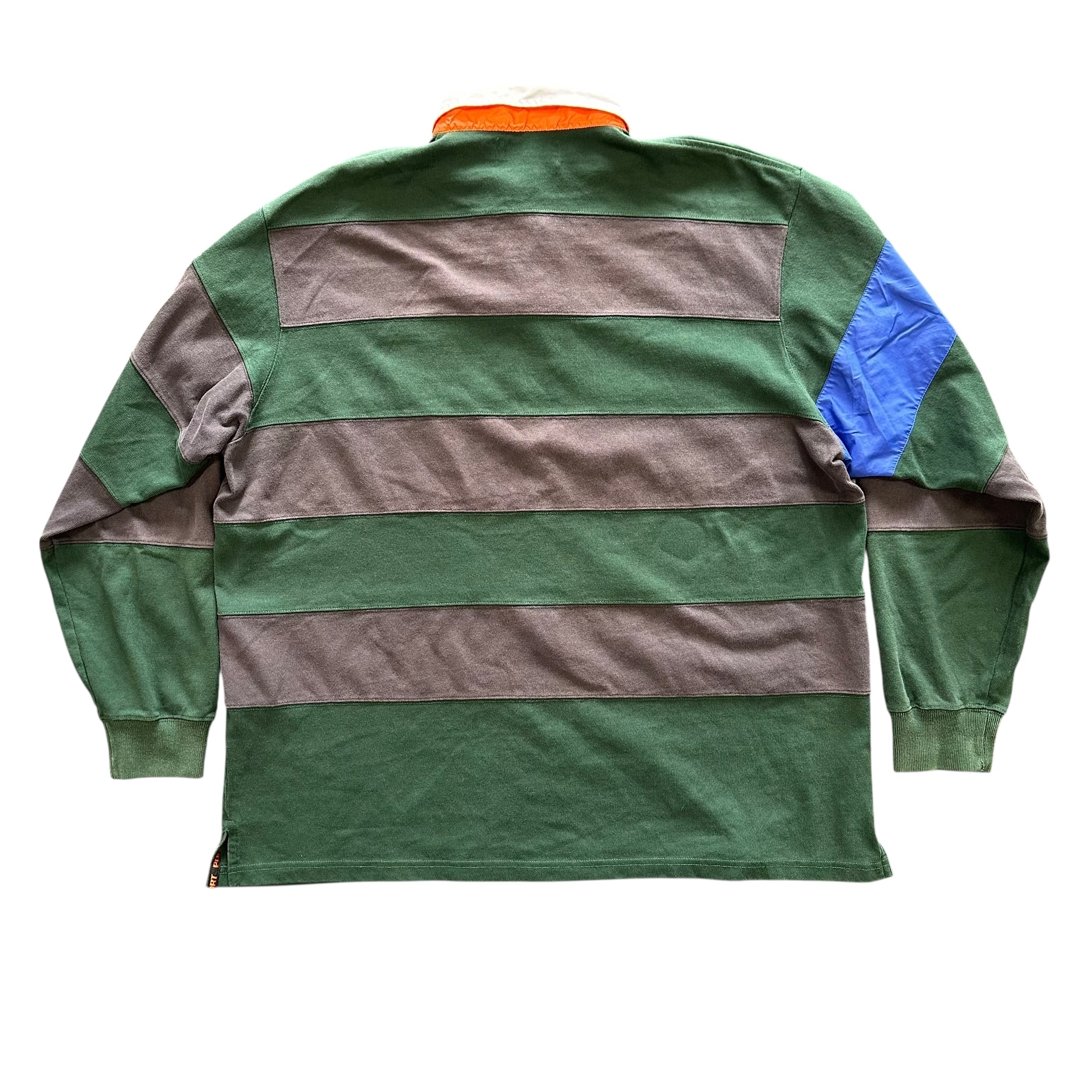 Vintage Polo Sport Ralph Striped Green/Black L/S