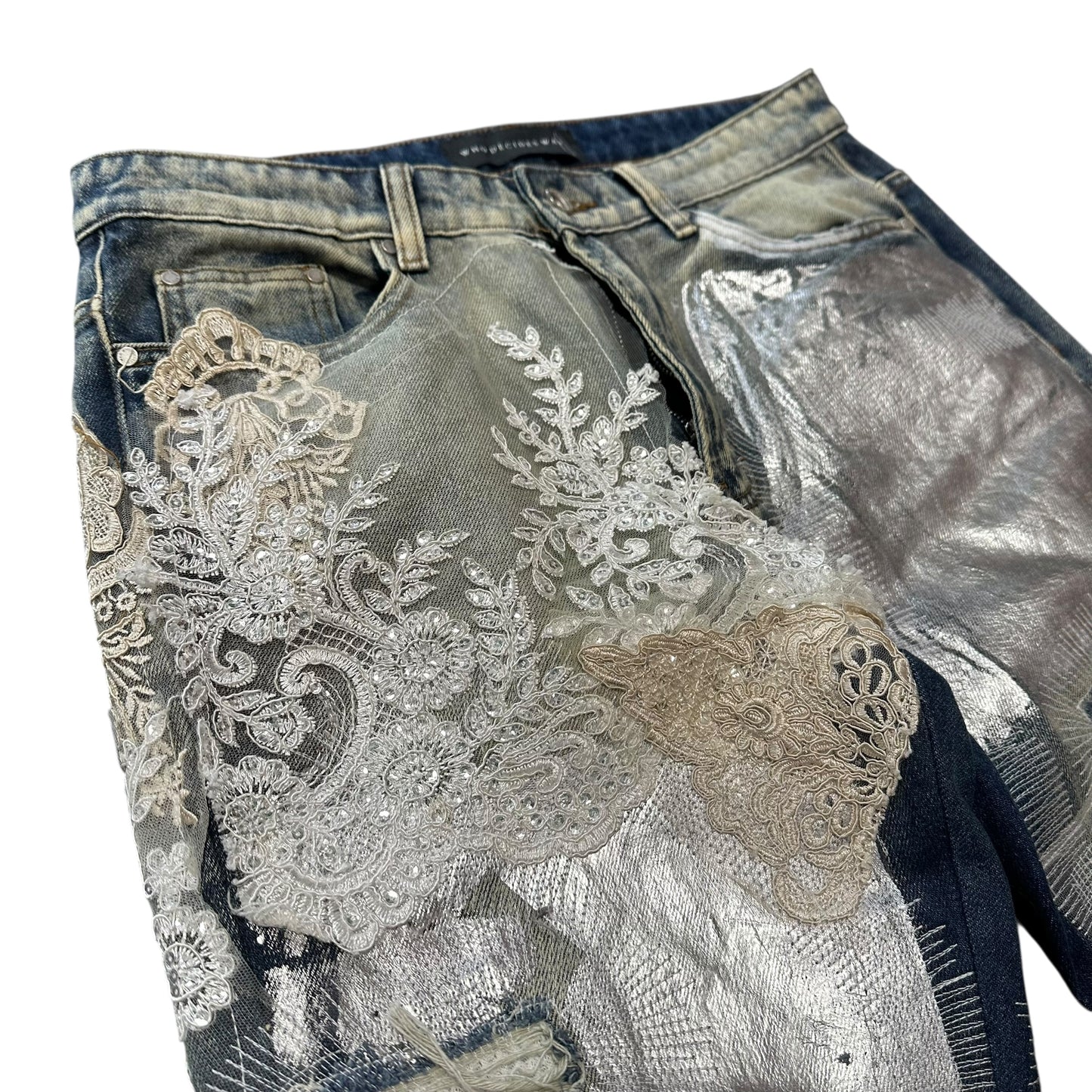 Who Decides War Metal Lace Denim