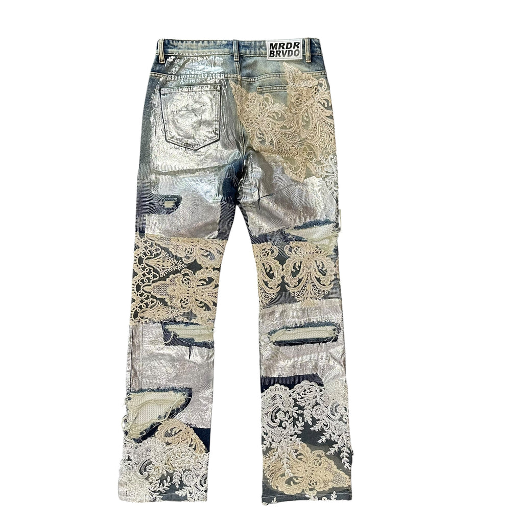 Who Decides War Metal Lace Denim