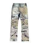 Who Decides War Metal Lace Denim