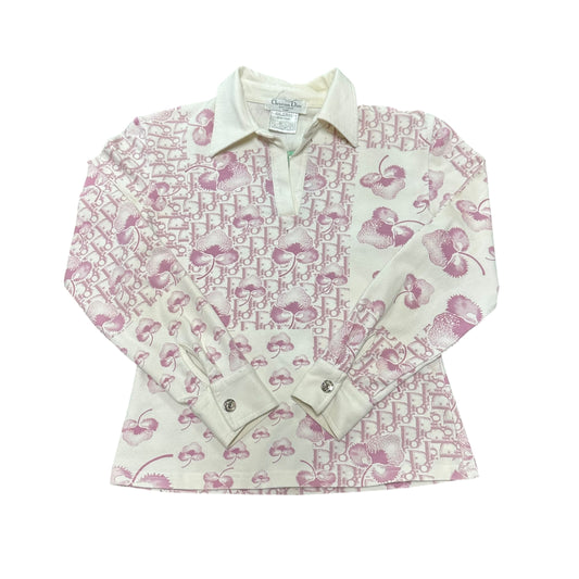 Dior Vintage Blossom L/S Polo