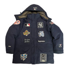 Navy Supreme x Yankees Goretex Coat