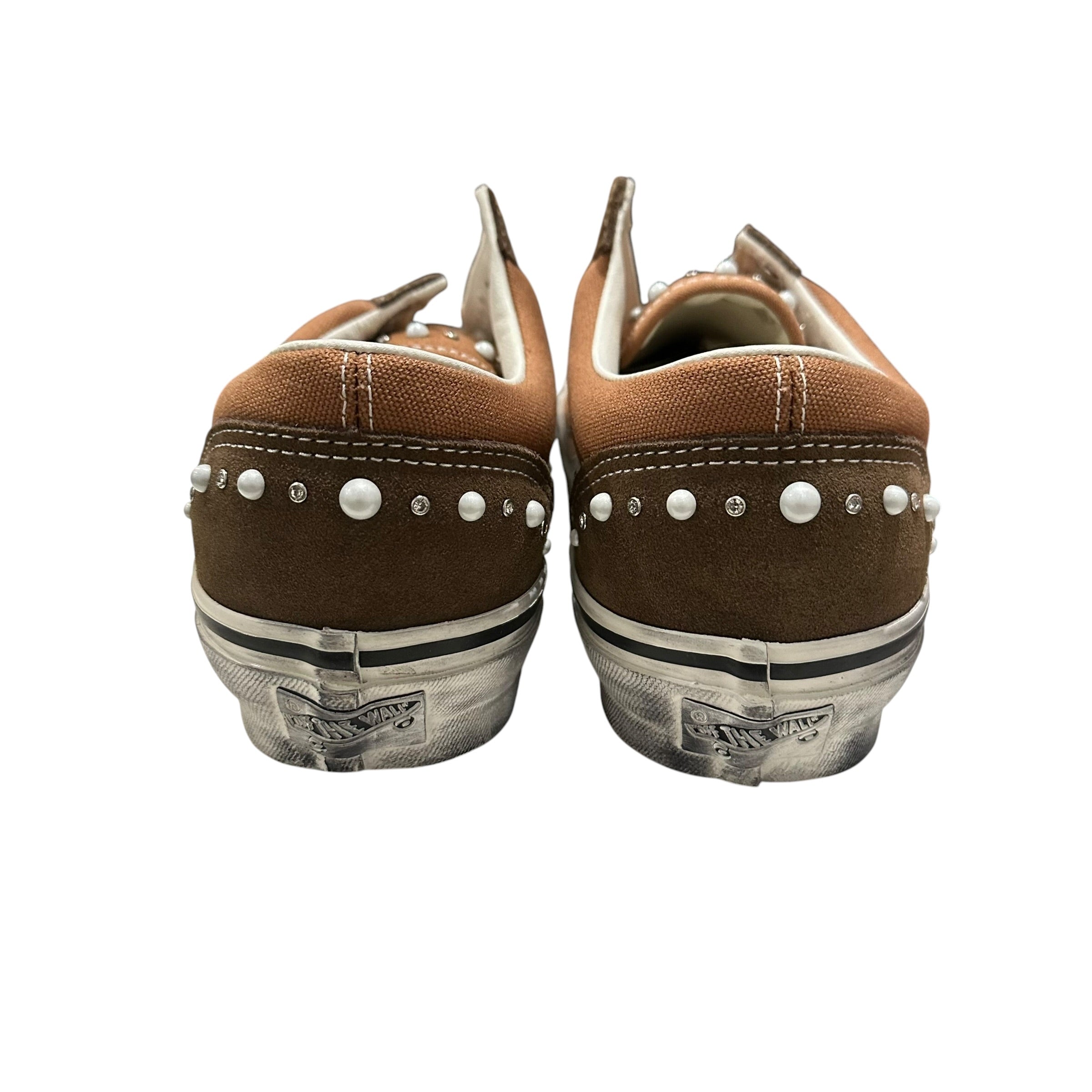 NEW Vans Old Skool Pearlized Brown