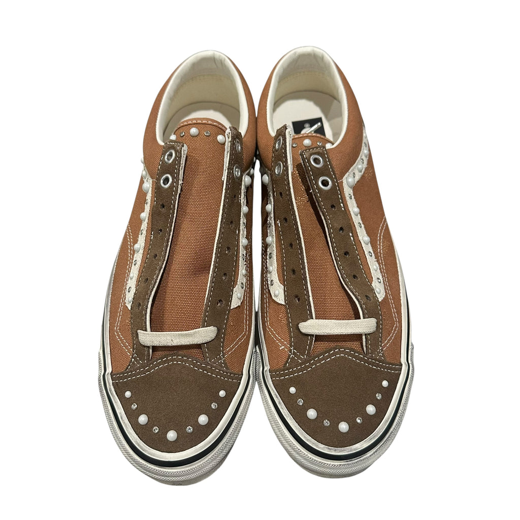 NEW Vans Old Skool Pearlized Brown