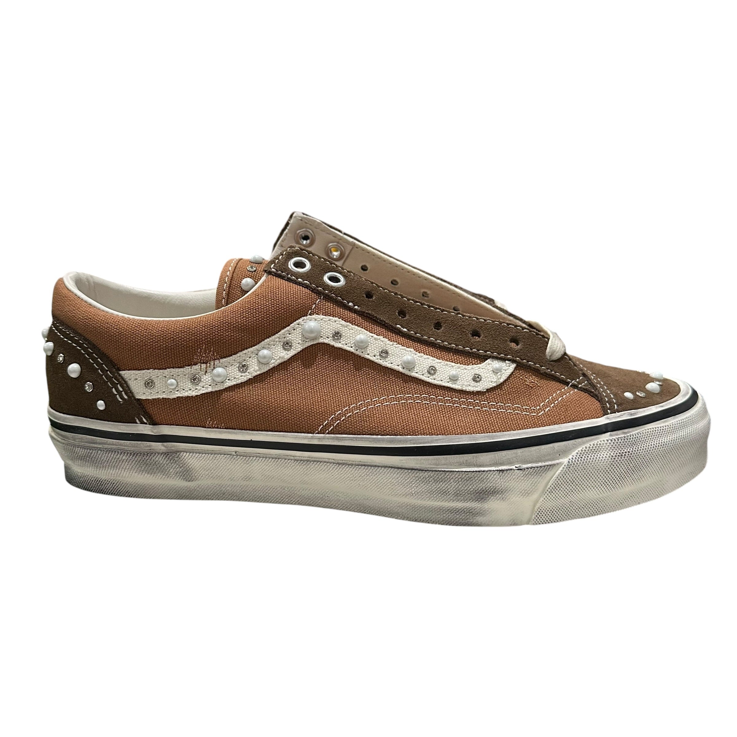 NEW Vans Old Skool Pearlized Brown