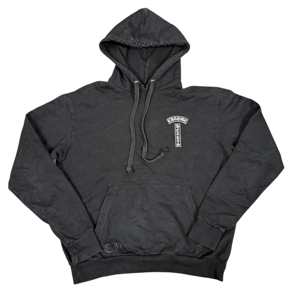 Black Chrome Heart Hoodie
