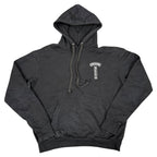 Black Chrome Heart Hoodie