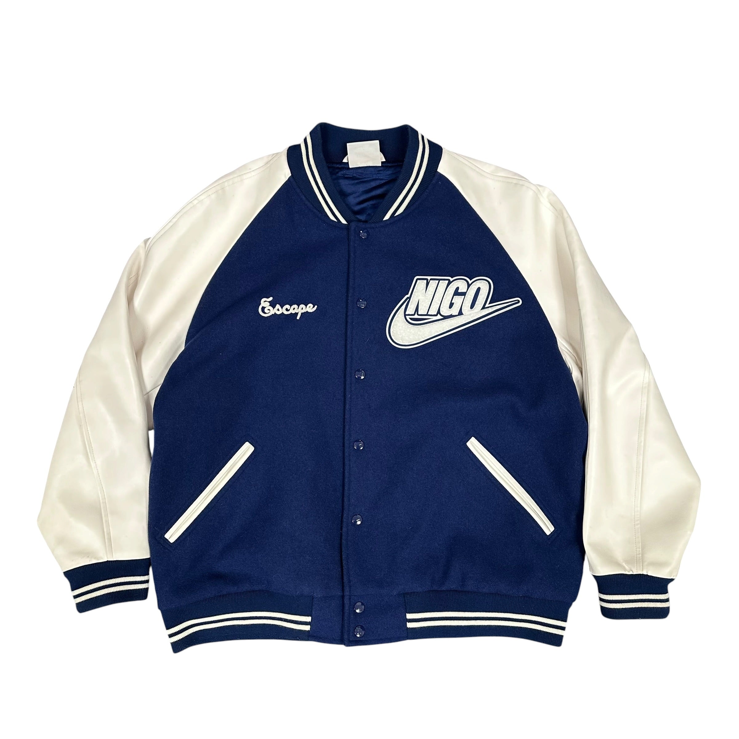 Nigo x Nike Varsity Jacket “Blue”
