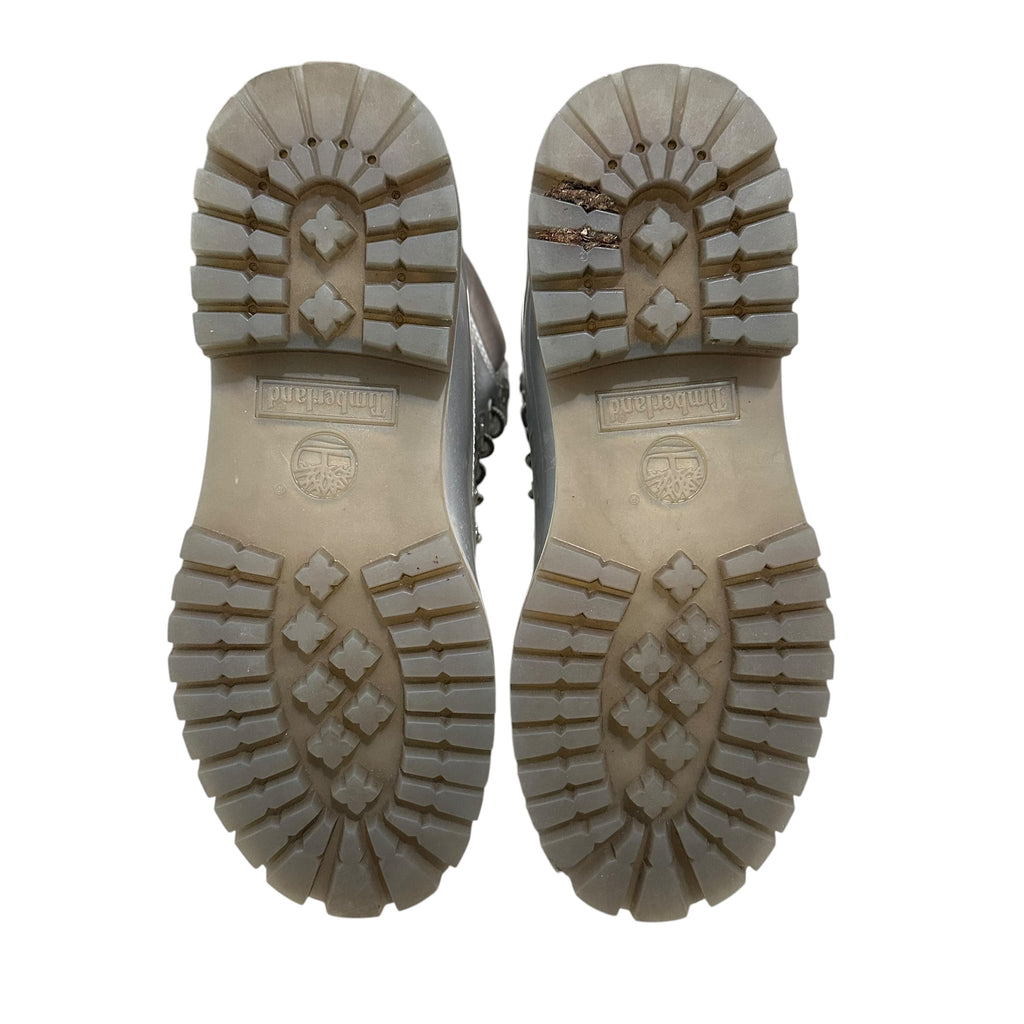 Veneta Carter x Timberland Boots “Silver” (No Box)