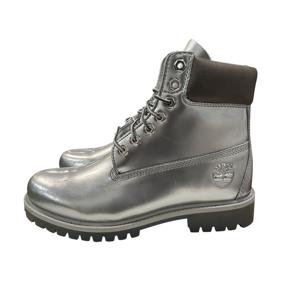 Veneta Carter x Timberland Boots “Silver” (No Box)