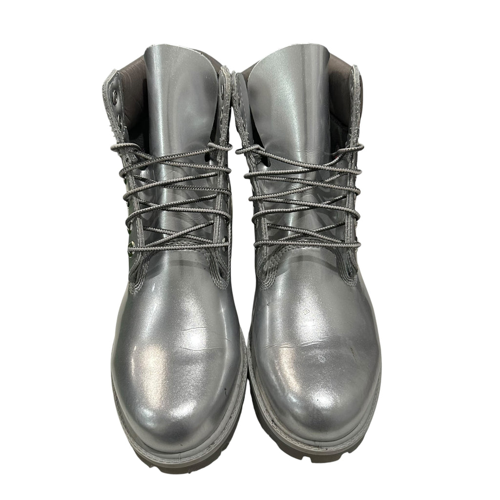 Veneta Carter x Timberland Boots “Silver” (No Box)