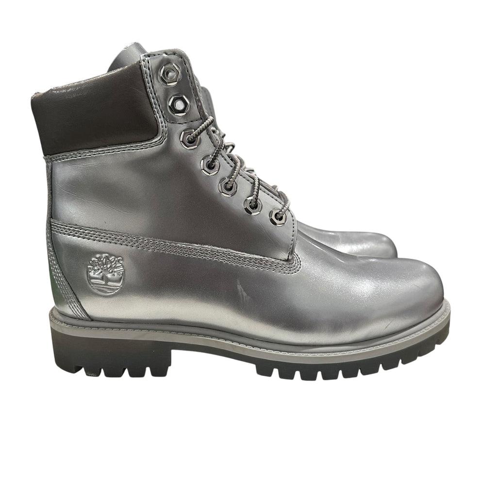 Veneta Carter x Timberland Boots “Silver” (No Box)