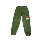 The GV Gallery Triple Logo Sweatpants “Olive Green”