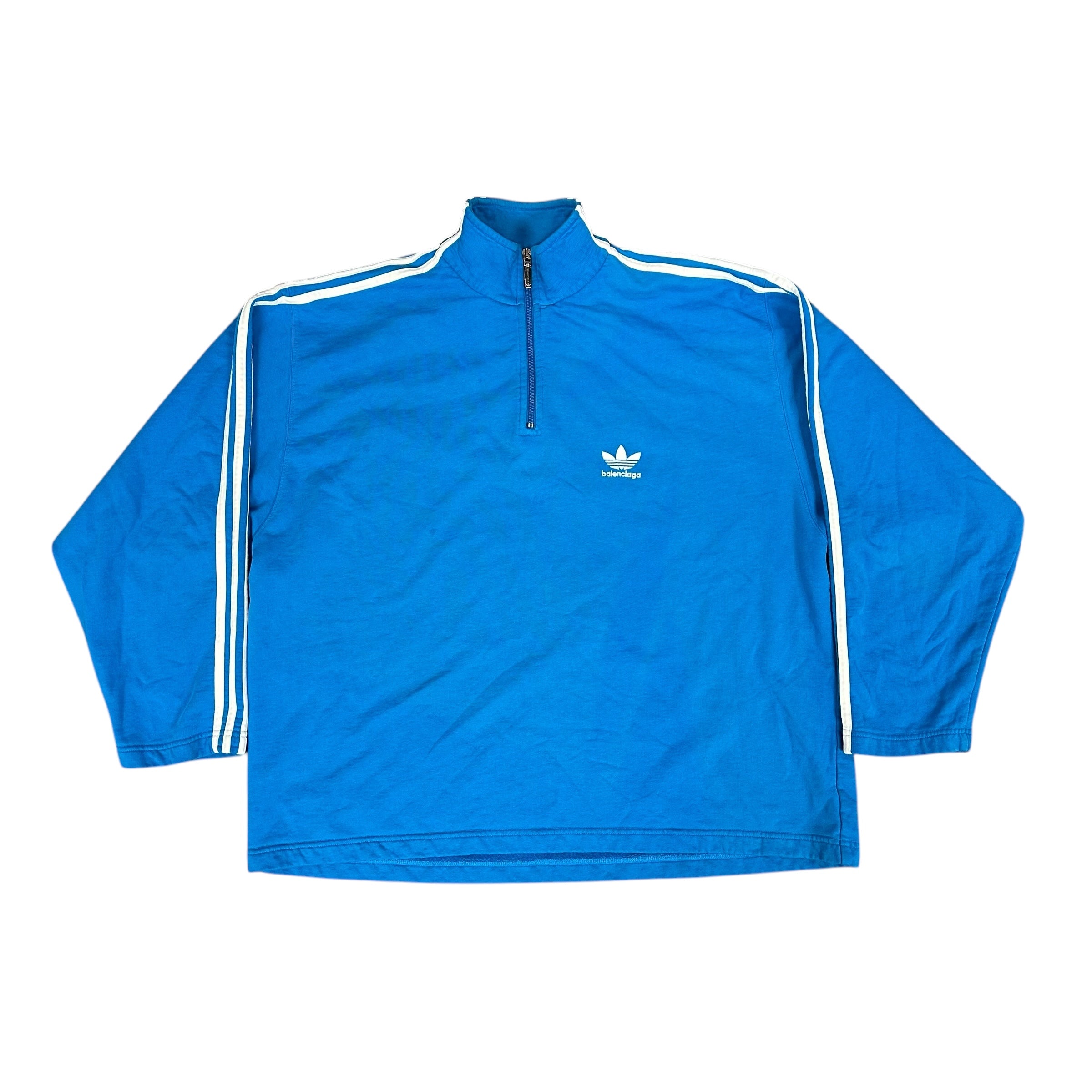 Balenciaga Blue Quarter Zip