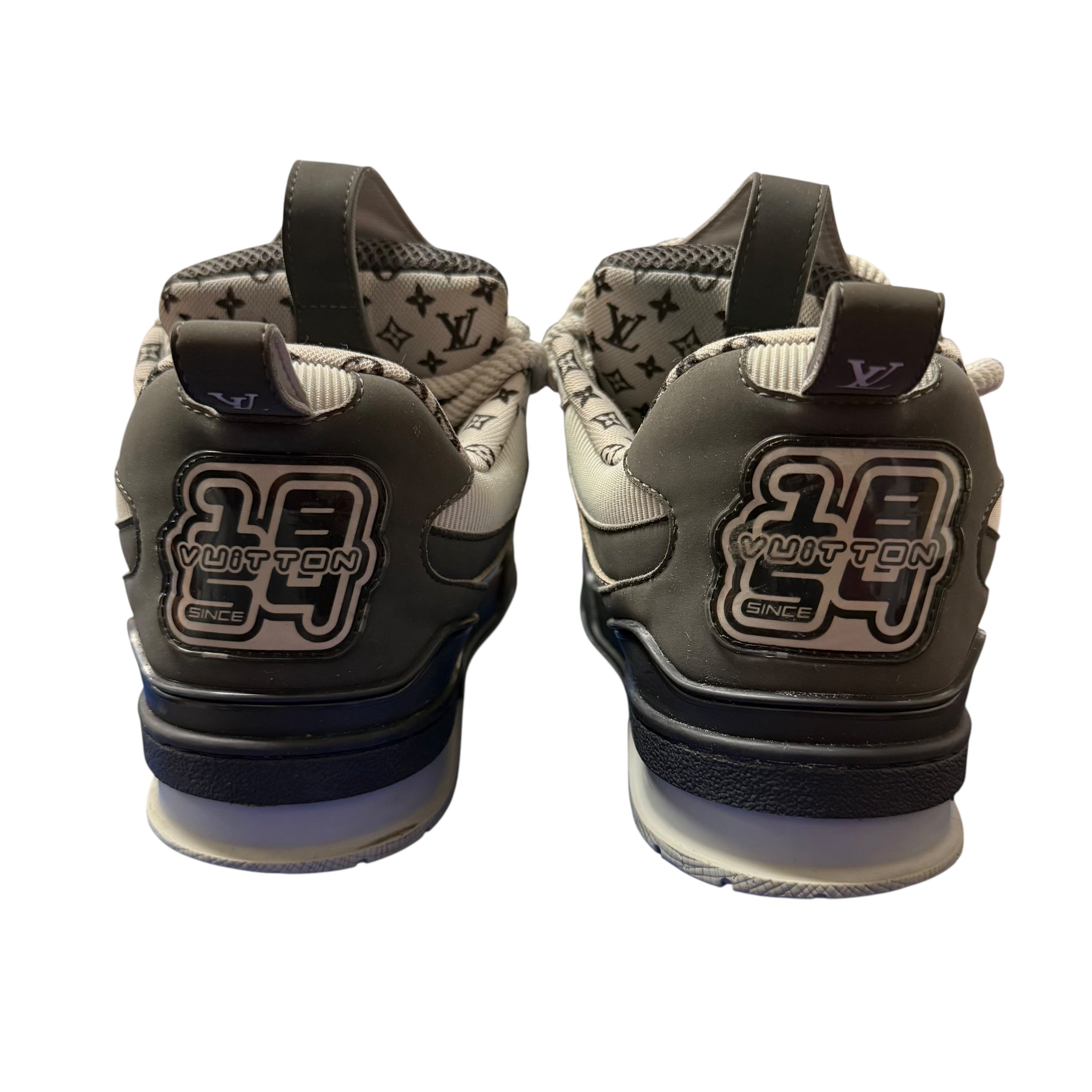 Louis Vuitton Grey/White/Black Skate Sneakers