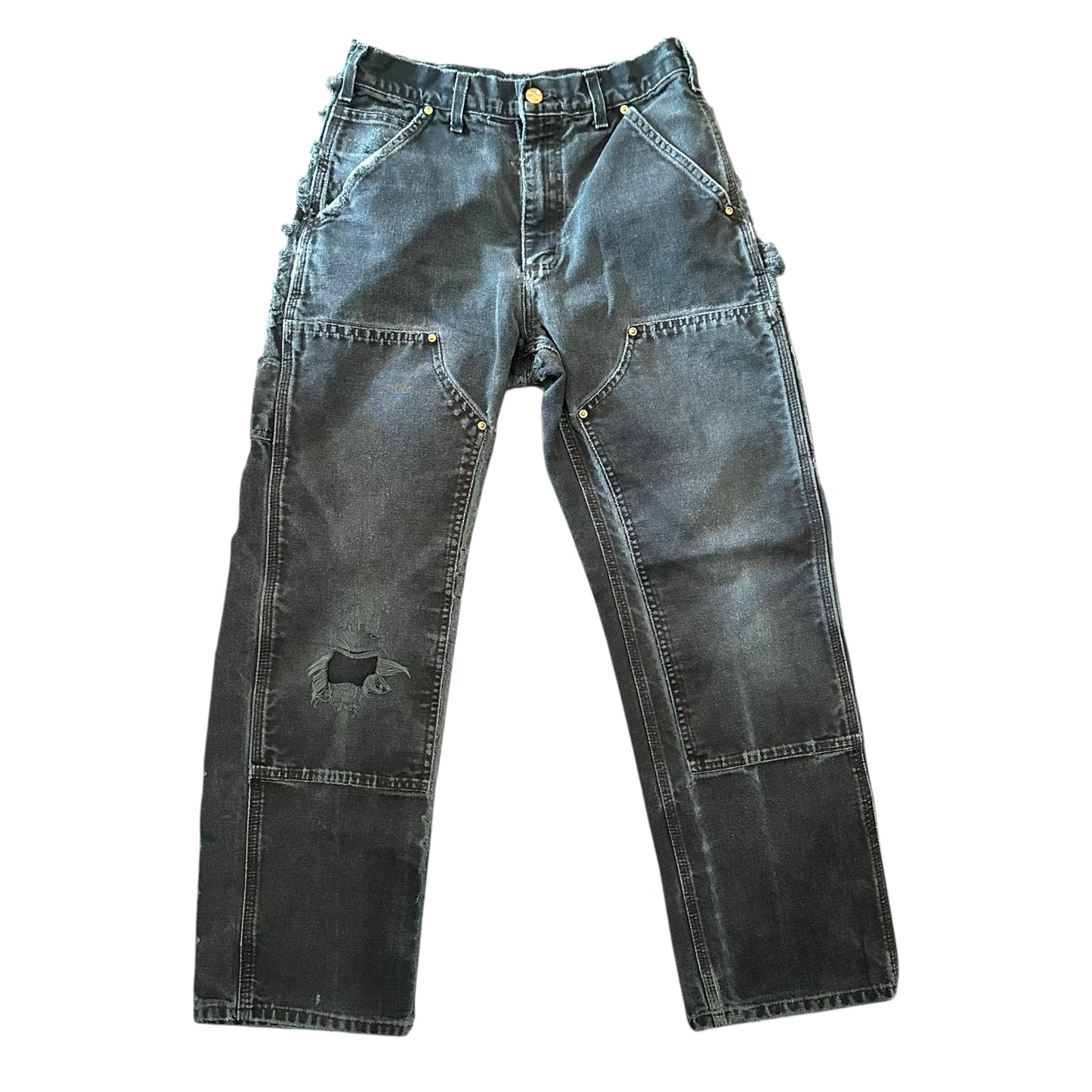 Vintage Carhartt Double Knee Faded Black
