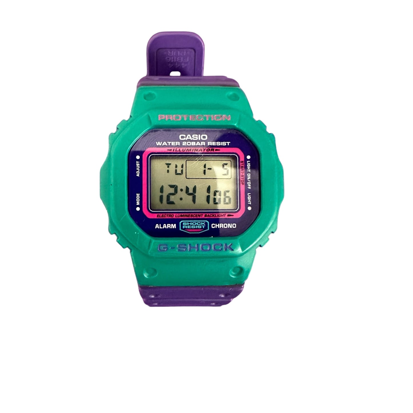 Vintage G-Shock Purple x Turquoise Watch