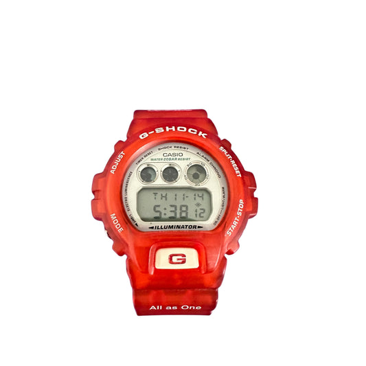 Vintage G-Shock Red Dolphin and Whale Congress Watch