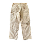 Vintage Carhartt Khaki Distressed Double Knee(31x30)