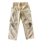 Vintage Carhartt Khaki Distressed Double Knee(31x30)