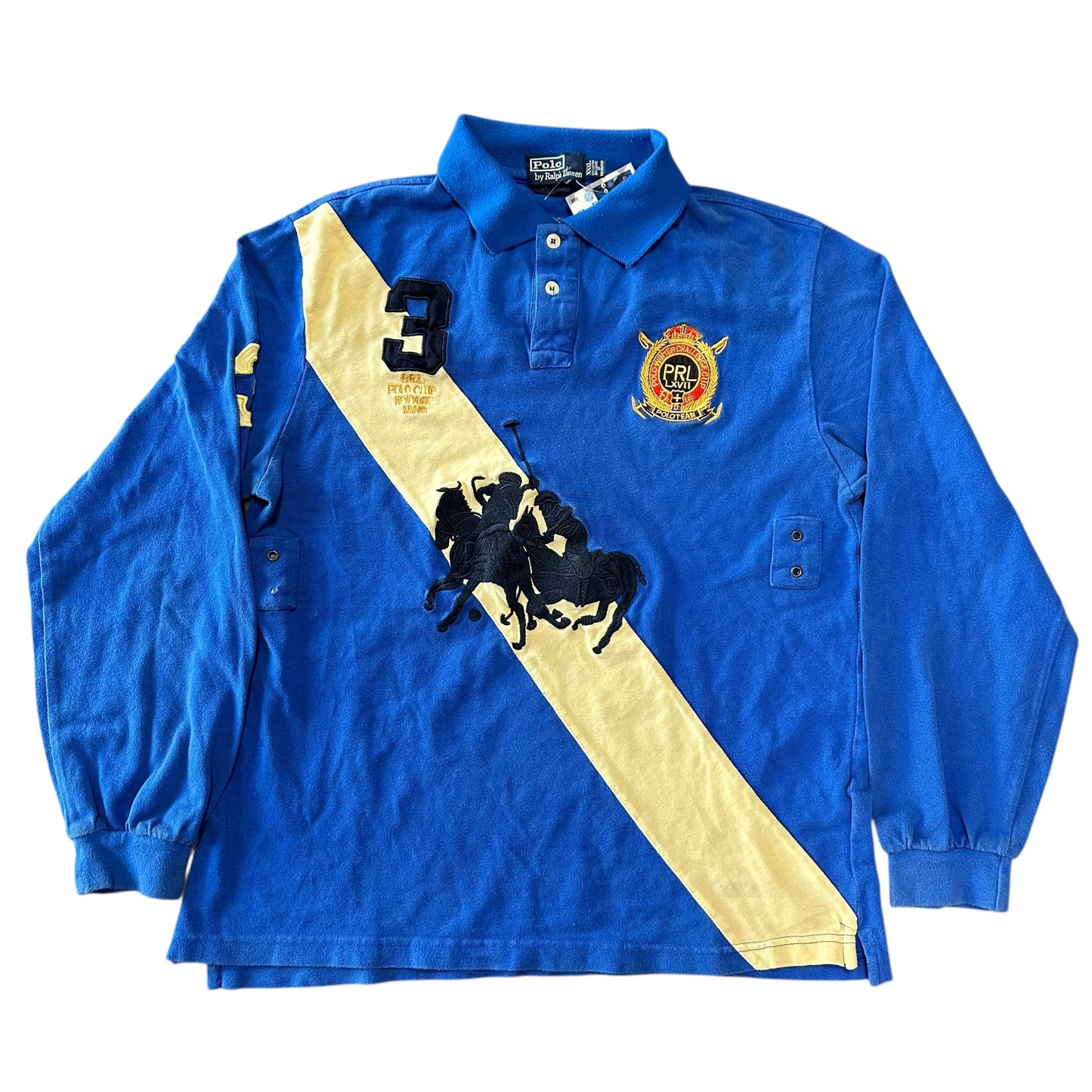 Ralph Lauren Blue/Cream Rugby