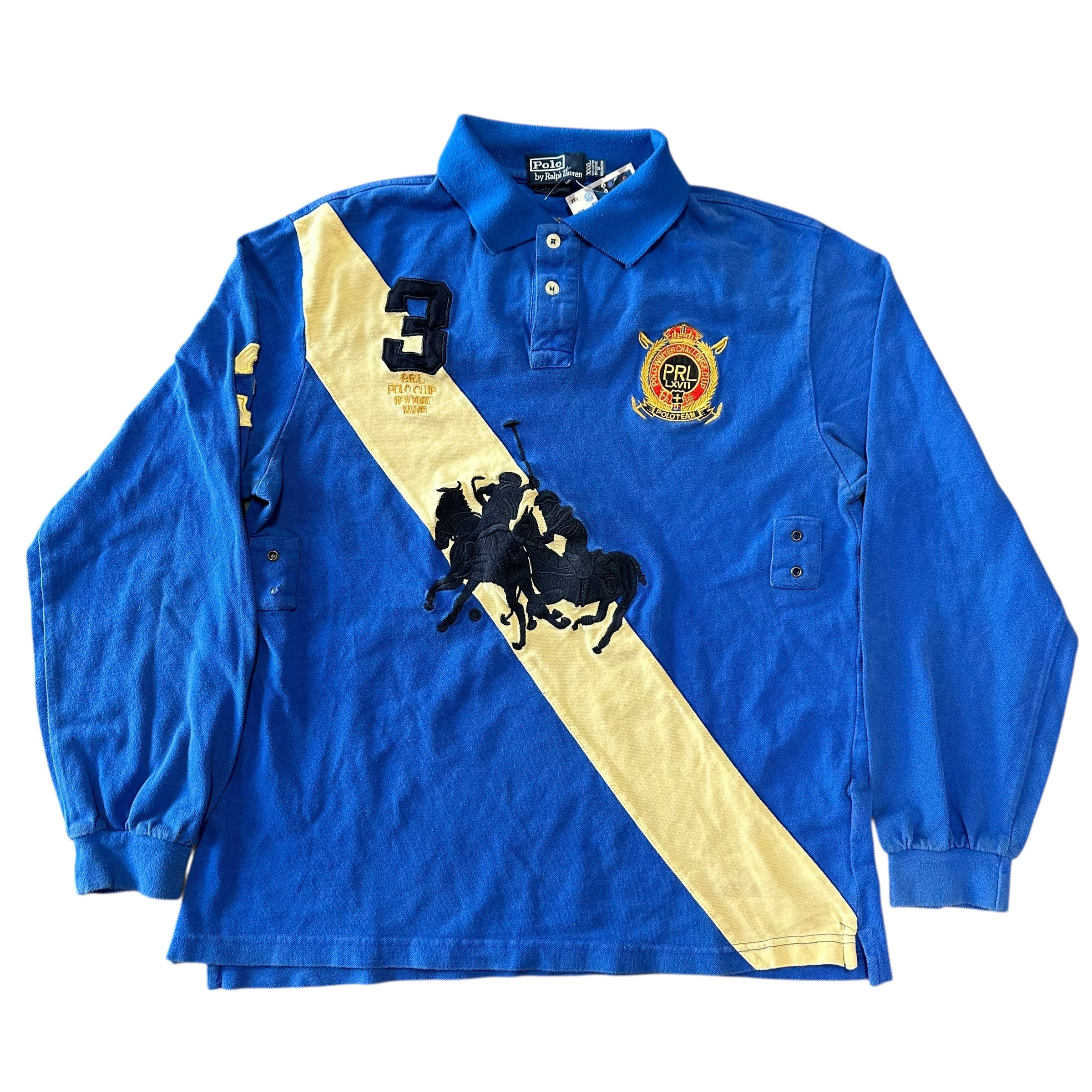 Ralph Lauren Blue/Cream Rugby