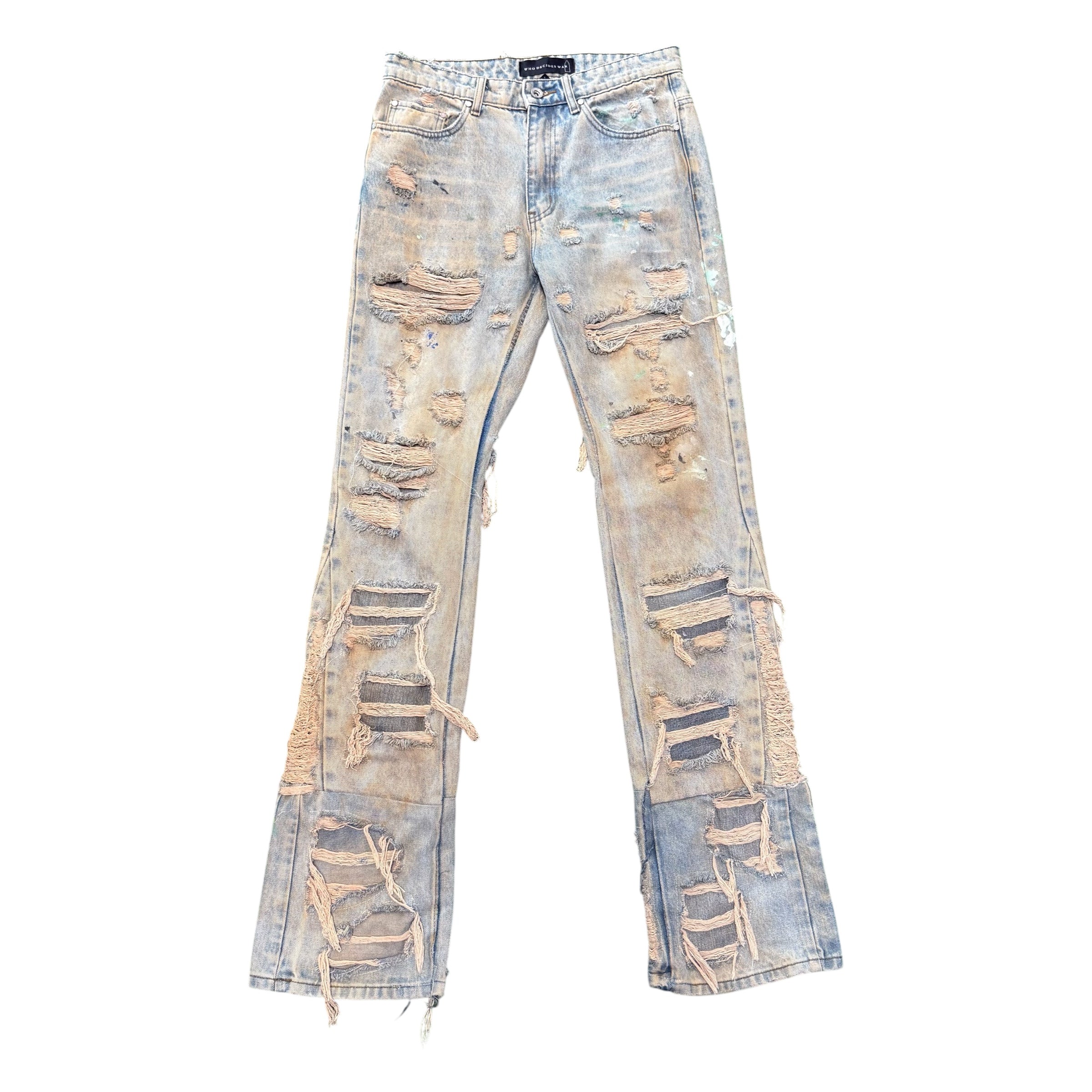 Who Decides War Mud Gnarly Jeans
