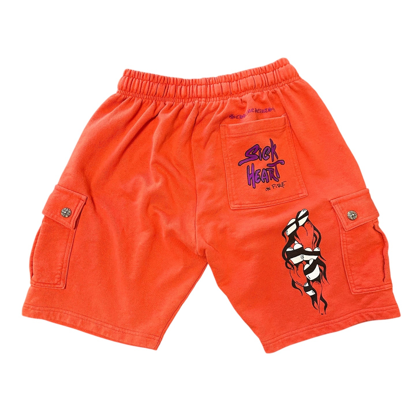 Chrome Hearts Matty Boy Orange Shorts