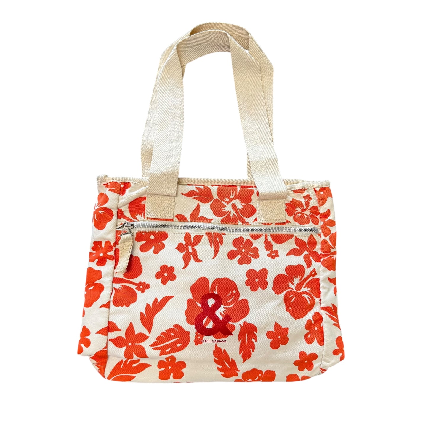 Dolce & Gabbana Orange Floral Bag