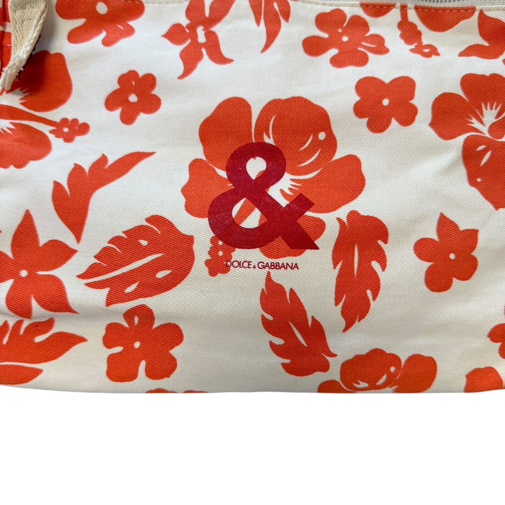 Dolce & Gabbana Orange Floral Bag