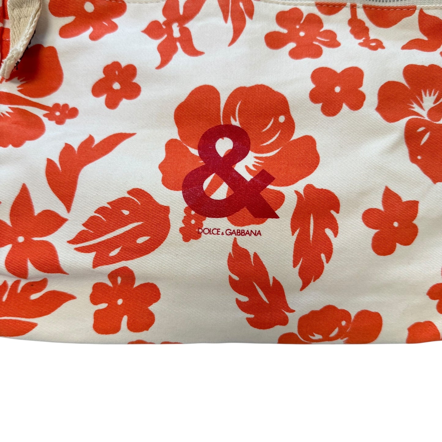 Dolce & Gabbana Orange Floral Bag
