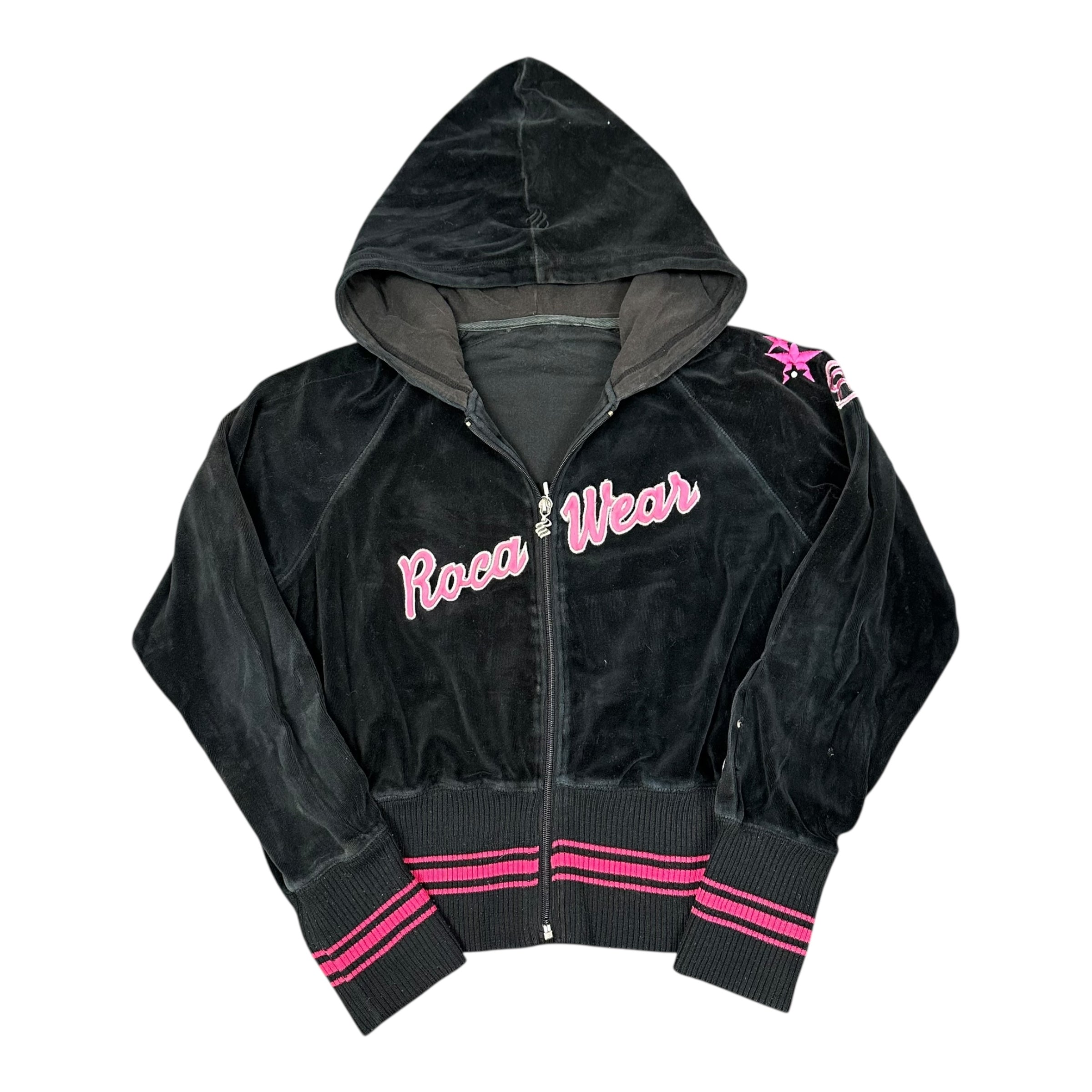 Blk/Pnk Rocawear Zip Up