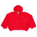NEW Liem Red Fleece Zip Hoodie