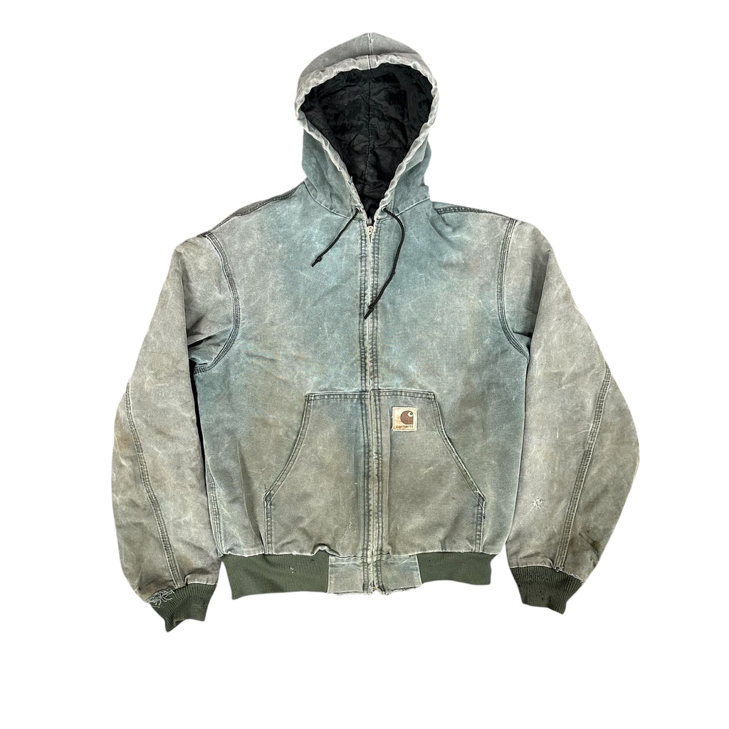 Vintage Carhartt Green Hooded Jacket