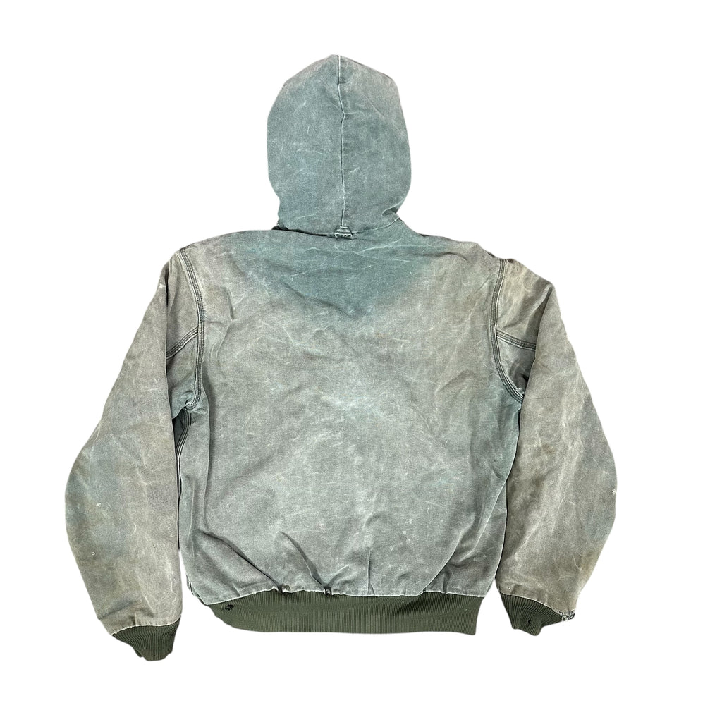 Vintage Carhartt Green Hooded Jacket