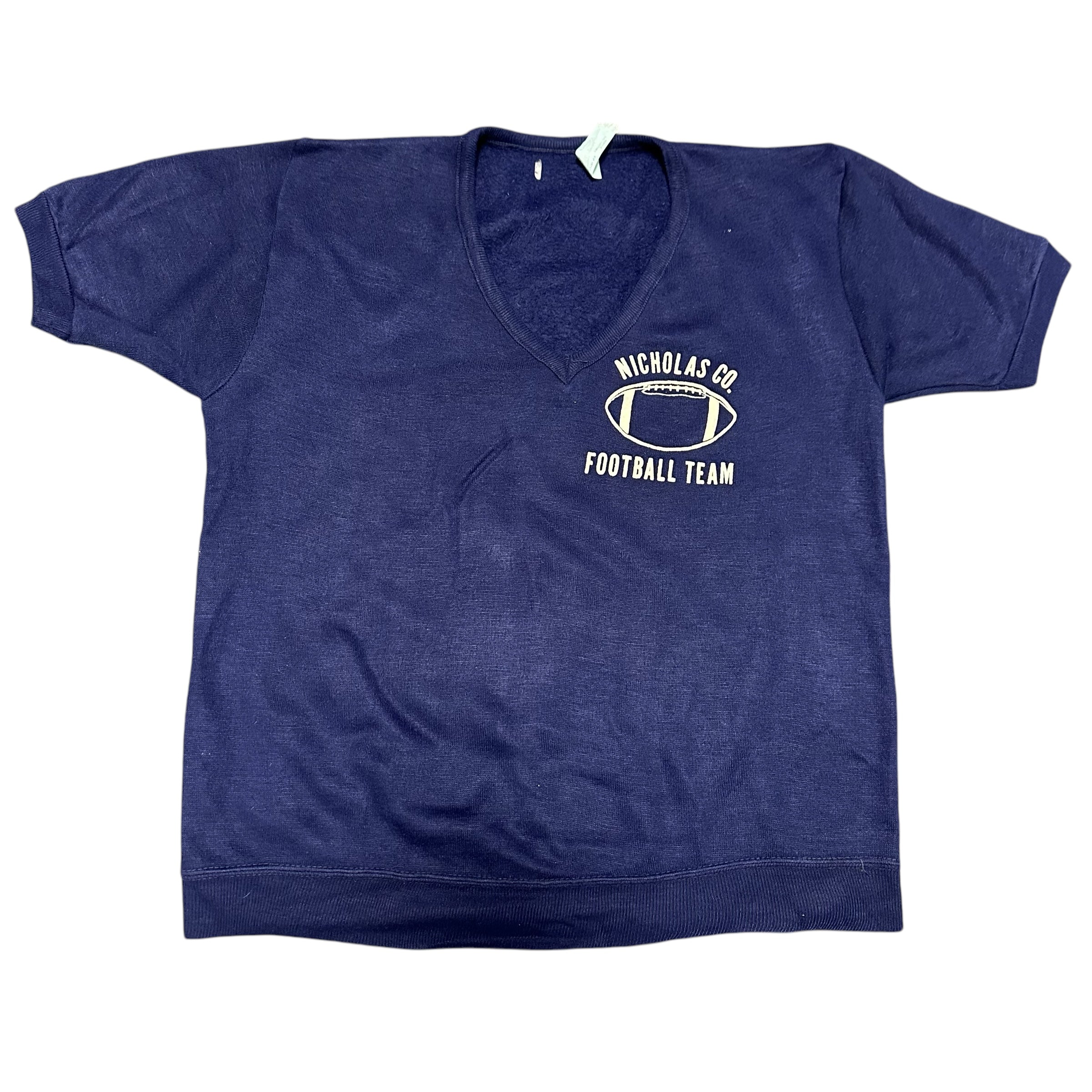 ‘80s Navy Football V-Crewneck
