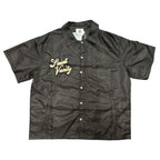 Saint Vanity Black Nylon Top