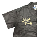 Saint Vanity Black Nylon Top