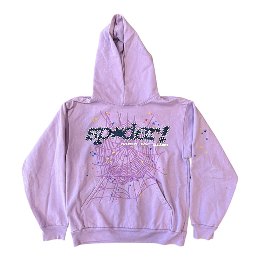 Sp5der Lavender Hoodie