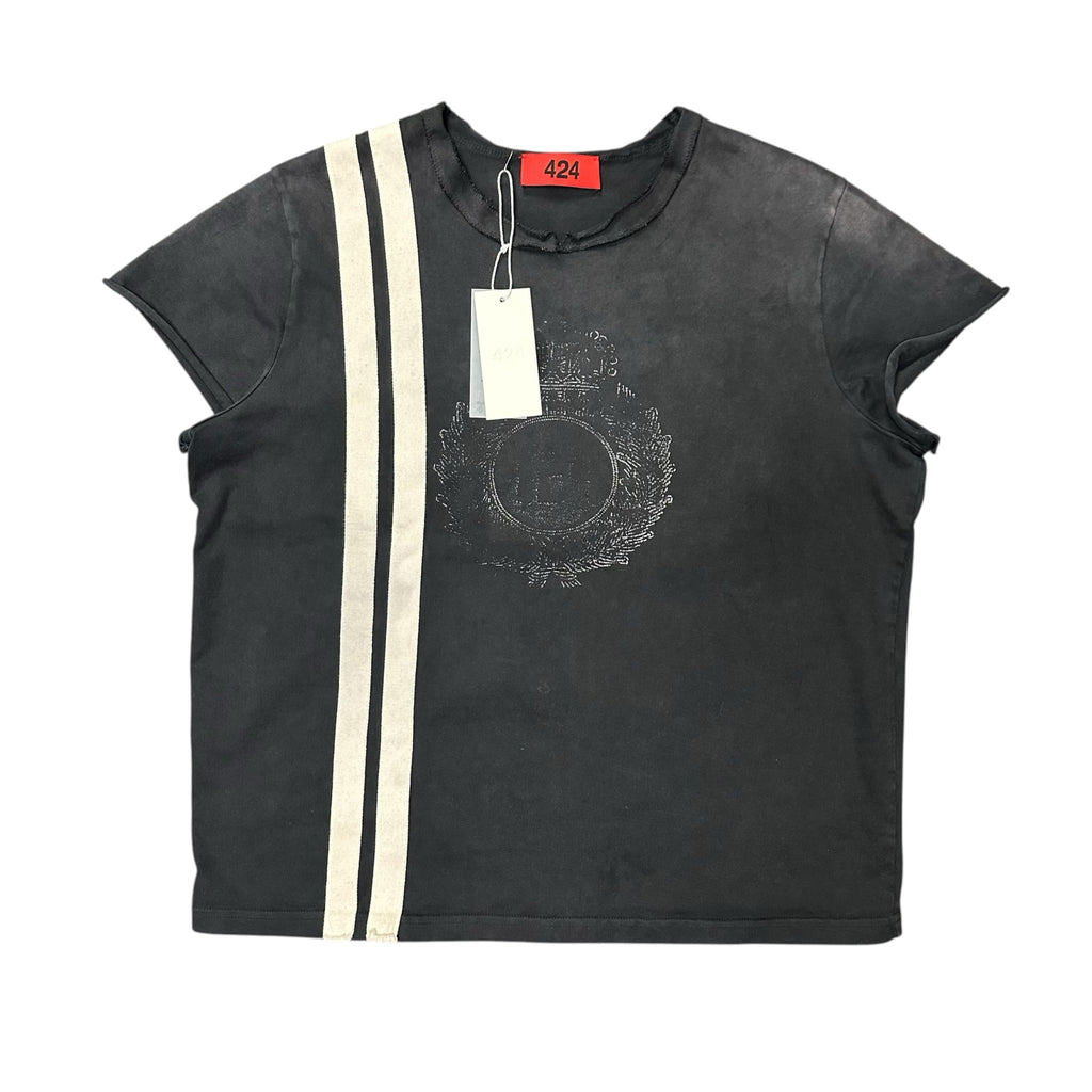 BRAND NEW 424 Crest Capped Thermal Tee