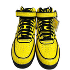 NEW Concrete Boys x Nike Air Force 1 Mid 'Opti Yellow Black'
