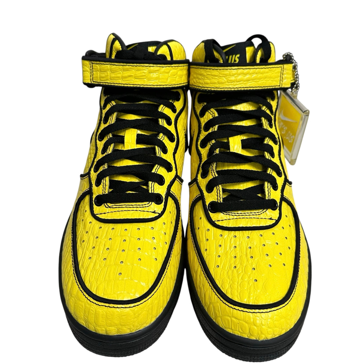 NEW Concrete Boys x Nike Air Force 1 Mid 'Opti Yellow Black'
