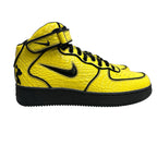 NEW Concrete Boys x Nike Air Force 1 Mid 'Opti Yellow Black'