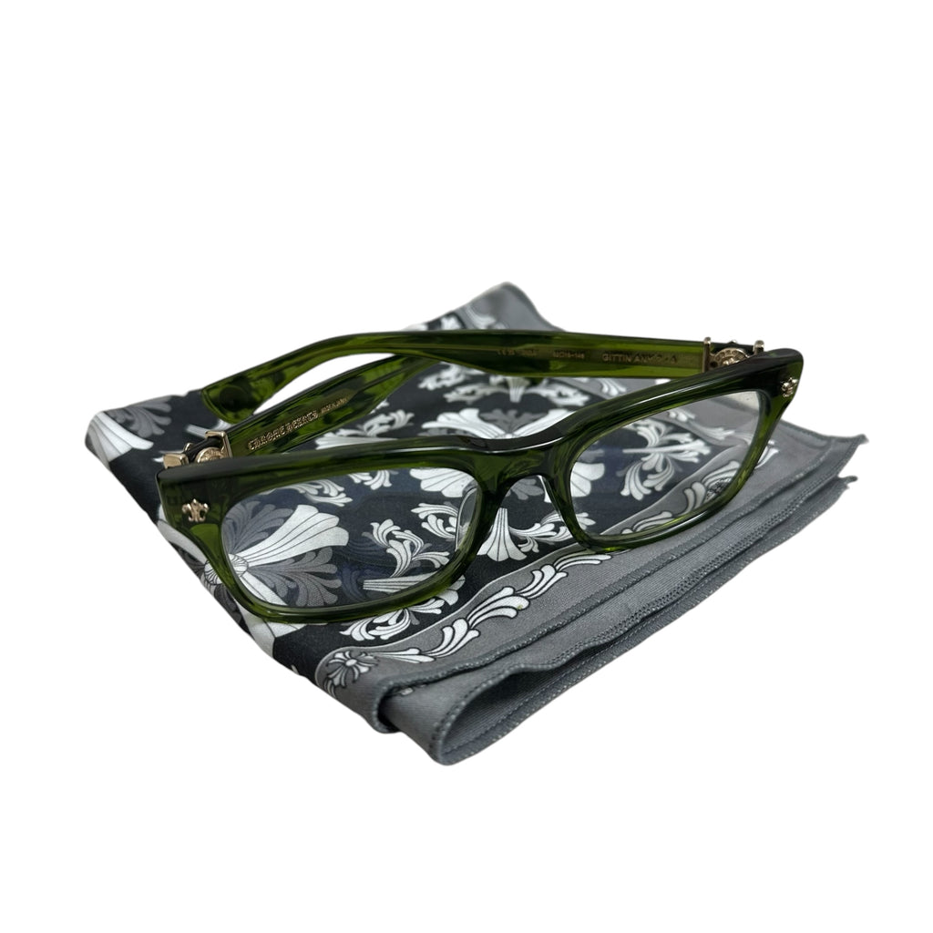 Chrome Hearts olive/green acetate  frames