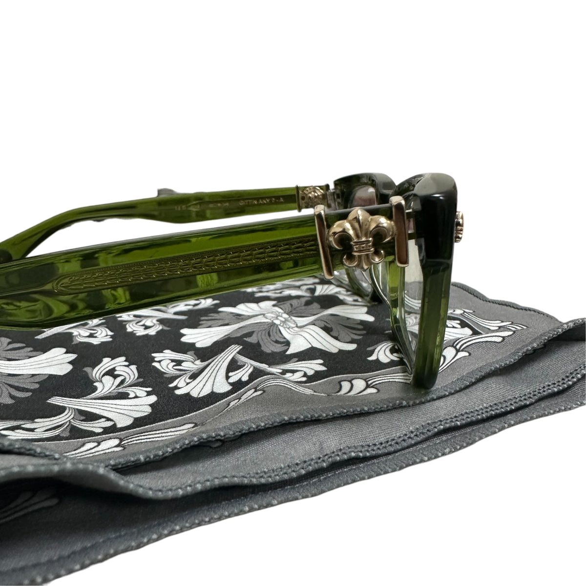 Chrome Hearts olive/green acetate  frames