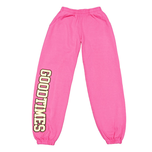 Good Times Pink Sweatpants